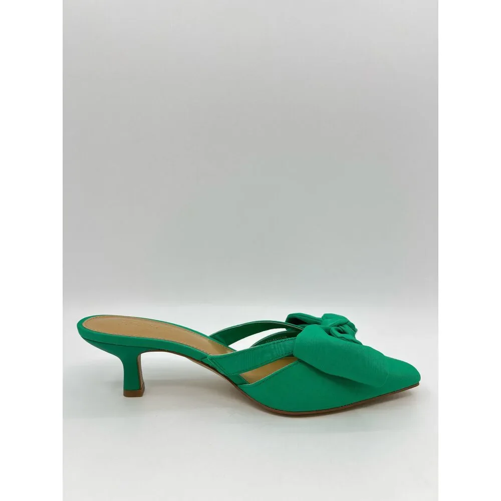 J. CREW Size 6.5 Green Women Pumps NIB